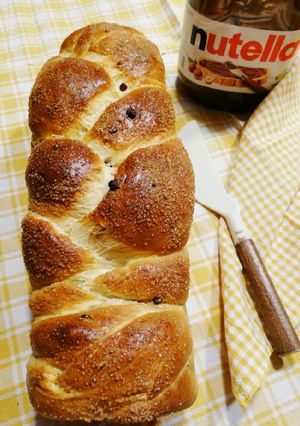 Foto di Pan brioche con gocce di cioccolato