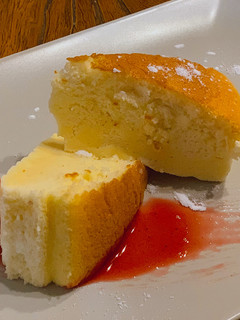 Una foto de Cheesecake japonés esponjoso