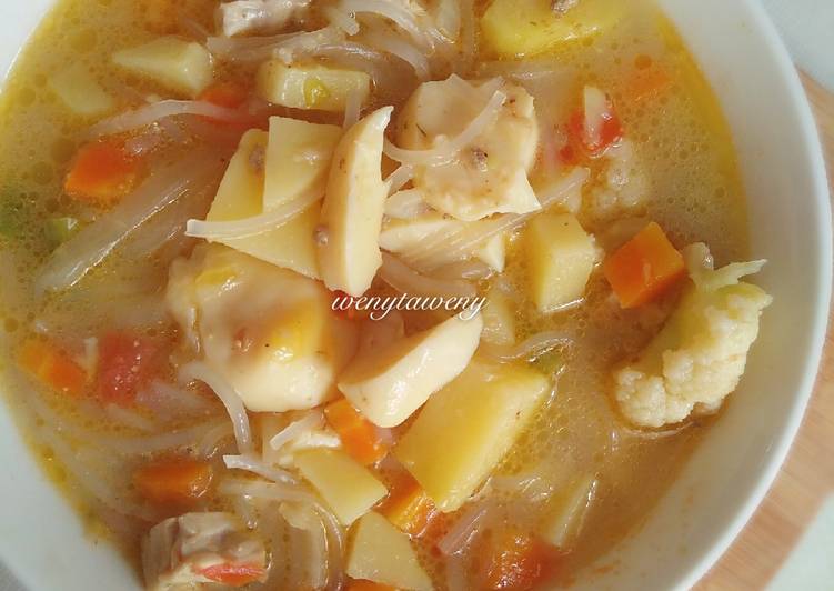 Resep Sup Tofu Soun (mpasi 9bulan) oleh Wenyta - Cookpad