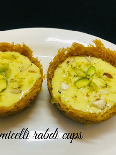 ரப்டி சேமியா கப்ஸ் (Rabdi semiya cups recipe in tamil) செய்முறை முக்கிய புகைப்படம்