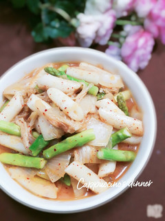 韓國泡菜炒年糕 的食譜成品照片