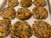 A picture of soy patties