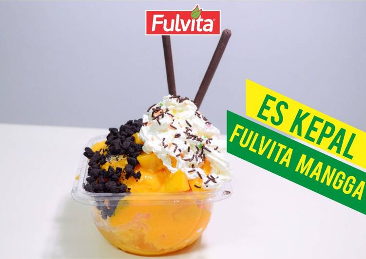 Resep Es Kepal Fulvita Mangga yang Menggugah Selera