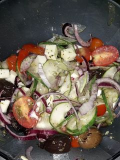 Una foto de Ensalada griega