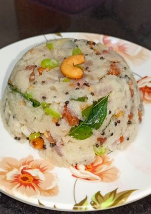A picture of Rava Upma.
