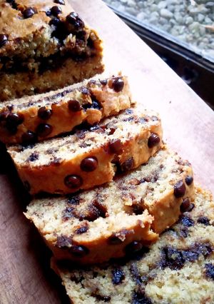 Foto resep Banana Bread Double Choco🍌🍫