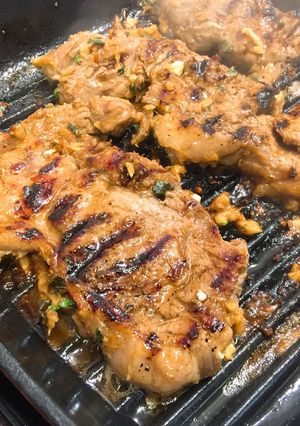 A picture of BBQ lamb.