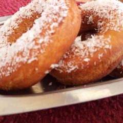 A picture of Coconut Donuts.