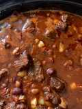 Smoked Rump Roast Chili