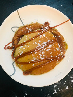 Una foto de Pancakes Matcha