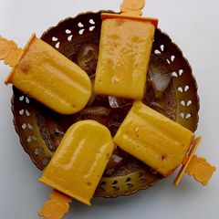 Mango Popsicles A picture of Mango Popsicles.