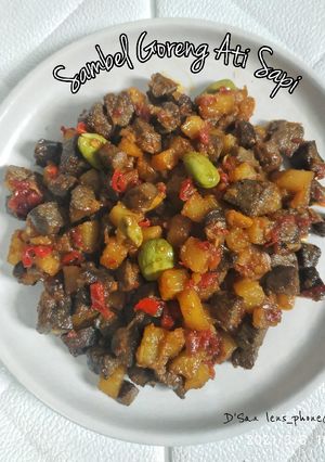 Foto resep Sambel goreng ati sapi