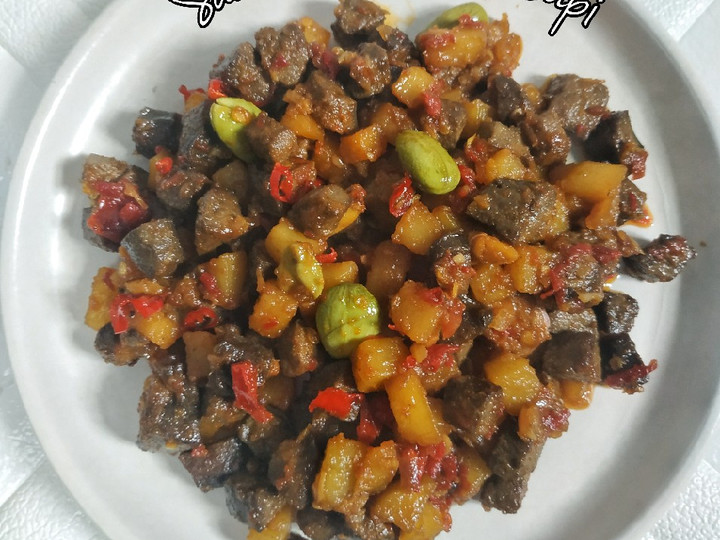 Resep Sambel goreng ati sapi Anti Gagal