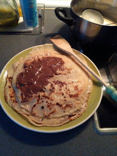 Una foto de Crepes con nocilla