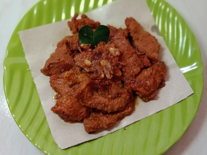 Cara Mudah Membuat Resep Daging sapi bumbu lapis yang Enak