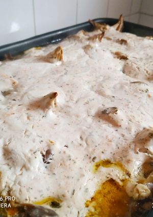 Tejfölös Laska gombás csirke 🐔🍄 recept fotója