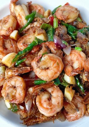Foto resep Udang Tumis Terasi