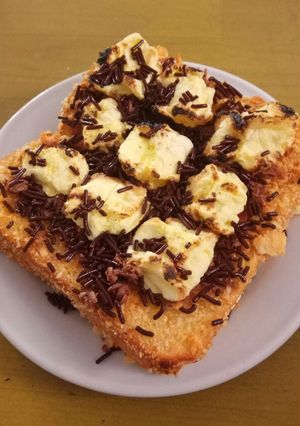 Foto resep S'mores Toast (Roti Panggang S'mores)