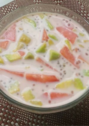 Foto resep 544. Es Buah Sederhana