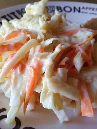 Pasos sencillos para Preparar Ensalada Coleslaw 🥗  que Muy delicioso