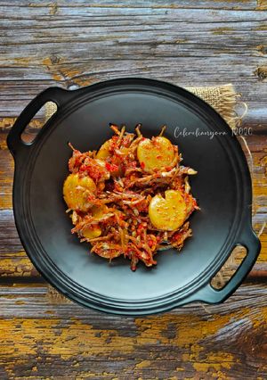 Foto resep Sambalado teri jengkol