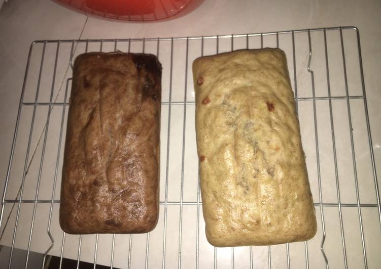 Kue bolu pisang ovomaltine Kue bolu pisang ovomaltine