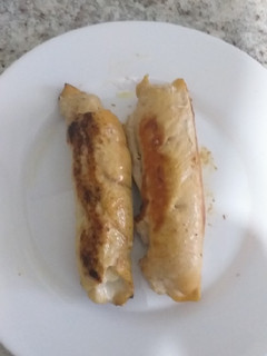 Una foto de Pechugas de pollo rellenas de espinacas y panela