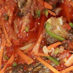 A picture of Carriot stew.