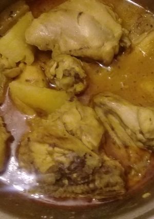 A picture of Chicken stew.
