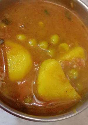 A picture of Potato peas.