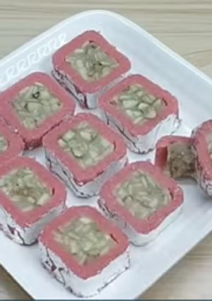 A picture of Peanut - dry fruit barfi.
