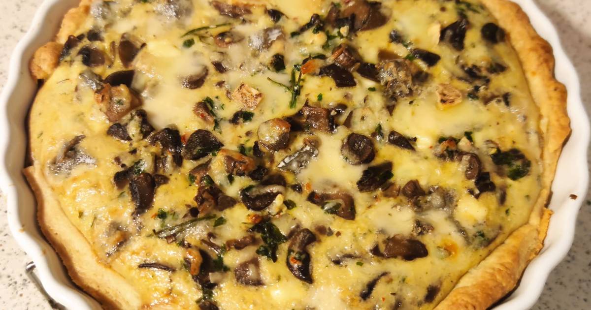 “Milyen krémes!” - Erdei gombás spenótos quiche