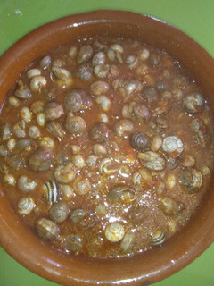 Una foto de Caracoles, fácil y sabroso