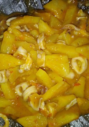 Foto resep Cumi Sambal Nanas