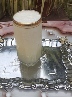 صورة لوصفة عصير البطيخ الاصفر