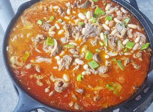Una foto de Carne en su jugo estilo campirano