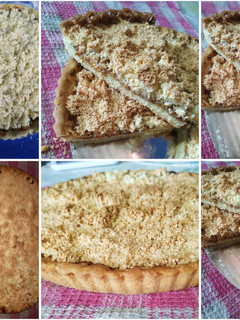Una foto de Tarta de coco y dulce de leche