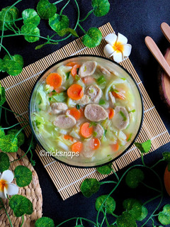 Foto resep Sup Sayur Baso Sapi