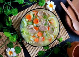 Foto resep Sup Sayur Baso Sapi