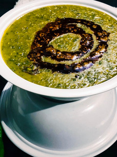 पालक मेथी का साग (palak methi ka saag recipe in Hindi) रेसिपी मुख्य फोटो