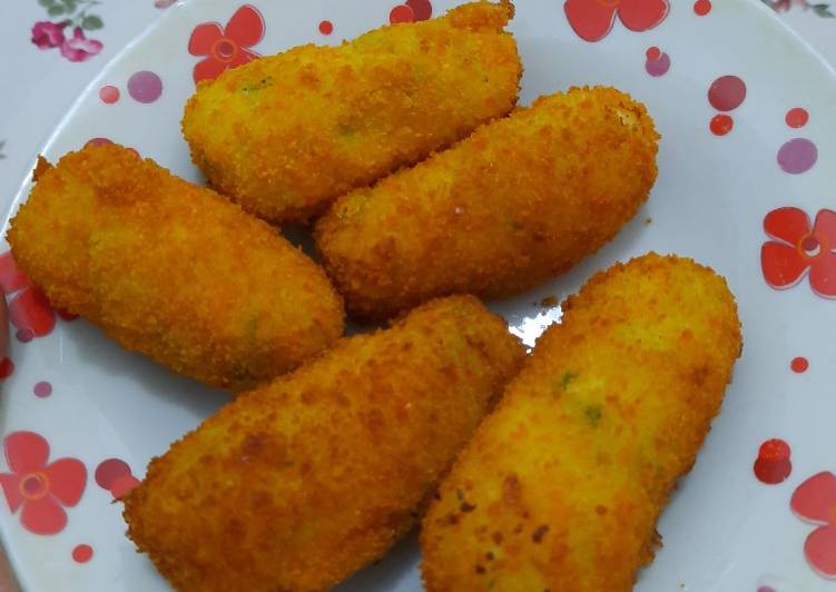 Resep Kroket kentang simple Jadi, Lezat
