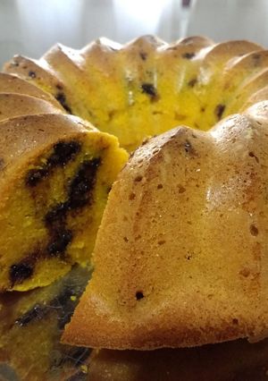 Una foto de Budín de zanahoria con chips de chocolate! 💕