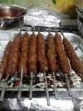 Grilled Kofta on Charcoal