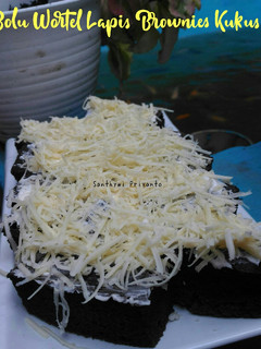 Foto resep 161. Bolu Wortel Lapis Brownies kukus