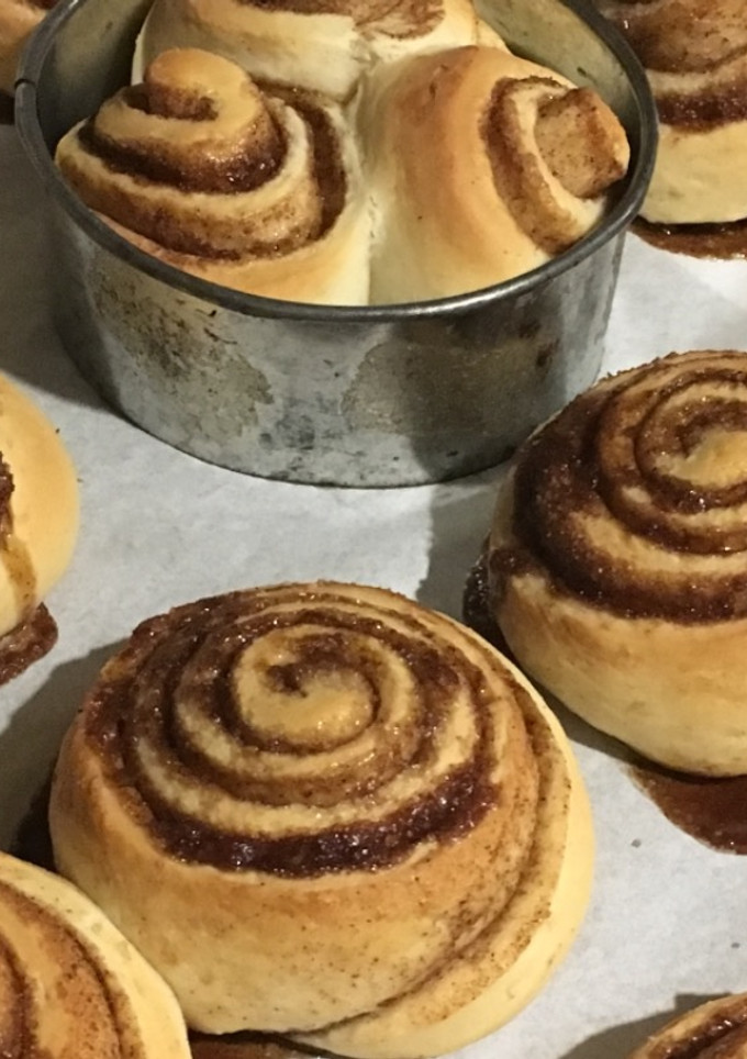 Una foto de Panadería: Rollos de canela (versión de Esbieta)