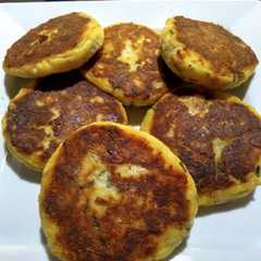 Una foto de Croquetones de papa rellenos ♥