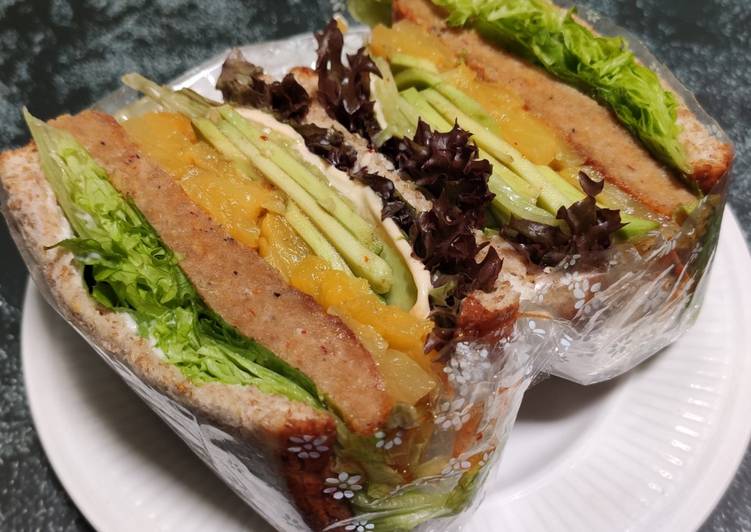 Cara Mudah Masak: Wanpaku Sandwich Chicken Patty Homemade  Termudah