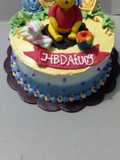 Tutorial menghias cake winnie the pooh🎂🍰