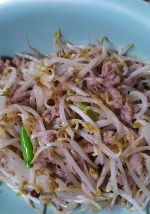 รูปของ หมูผัดถั่วงอก