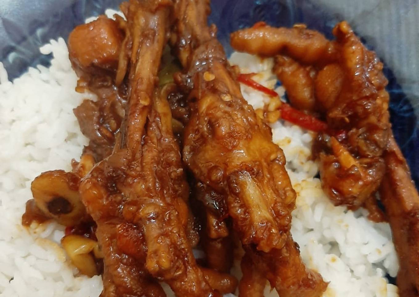 Ceker pedas kecap gampang banget